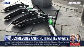 La maire de Paris Anne Hidalgo présente une série de mesures anti-trottinettes