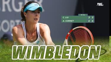 Wimbledon : "Je me bonifie avec le temps" rigole Cornet après sa qualification au 3e tour