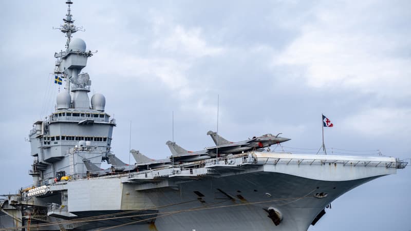 INFO BFMTV. Frappes sur l'Iran: le porte-avions français Charles-de-Gaulle envoyé en Méditerranée orientale