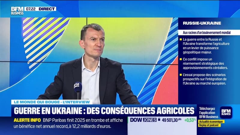 La guerre en Ukraine et ses conséquences agricoles