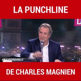 La punchline de Charles Magnien à Jean-Jacques Bourdin sur son retard 
