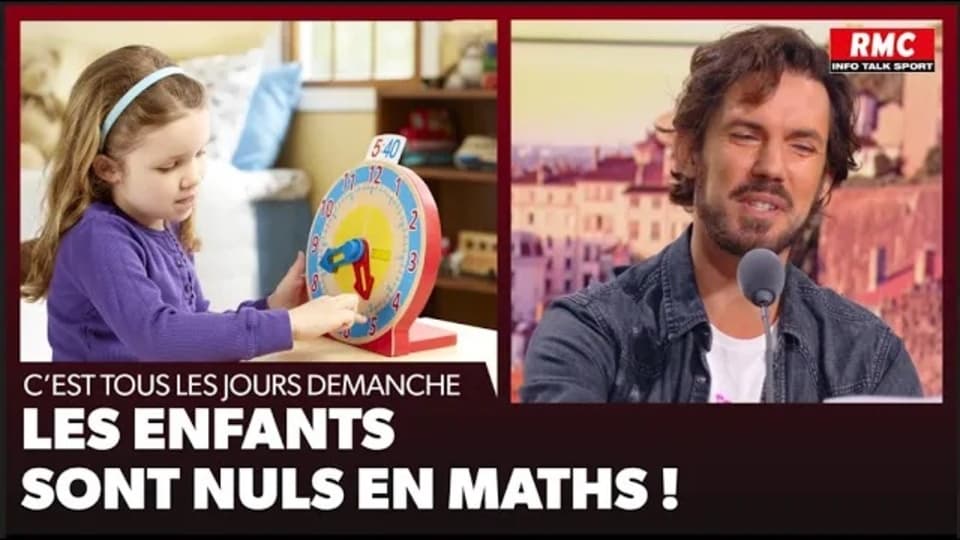 C'est tous les jours Demanche: "1 enfant sur 2 ne sait pas combien il y