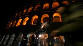 Une photo des célébrations du Nouvel An à Rome en 2022.