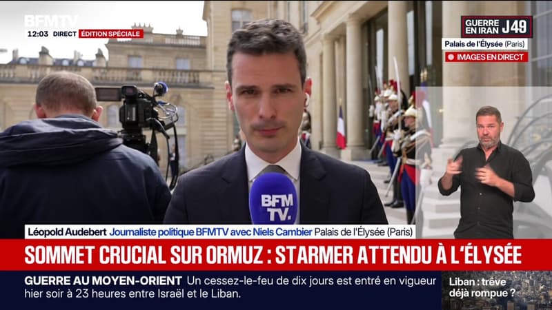 Une trentaine de pays autour d'Emmanuel Macron et de Keir Starmer à Paris pour la mission de sécurisation de la navigation dans le détroit d'Ormuz