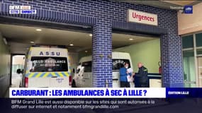 Carburant: les ambulances à sec à Lille? 