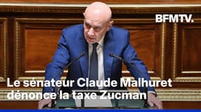  "La taxe Zucman est à la croissance ce que l’hydroxychloroquine était au Covid"  ➡️ Le sénateur Claude Malhuret dénonce la taxe Zucman 