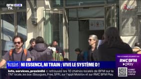 Retraites: les Français s'adaptent pour se déplacer malgré les perturbations SNCF et la manque de carburants