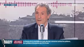 "Deux dames ont pris les trottinettes et les ont jetées sur la route": l'anecdote de Jean-Jacques Bourdin