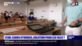 A Lyon, plusieurs universités ont mis en place des cours hybrides 