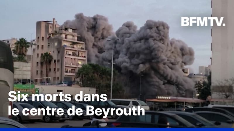 Guerre au Moyen-Orient: au moins six morts dans des frappes israéliennes dans le centre de Beyrouth