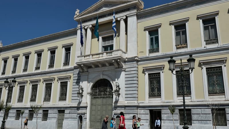 Fitch estime que le gouvernement grec "survivra" à la crise de liquidités (photo d'illustration: la banque nationale grecque)