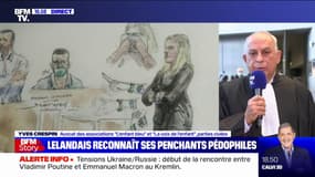 Lelandais admet des penchants "pédophiles": pour Me Crespin, "c'était important de mettre un mot sur les actes"