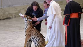 Le pape a reçu des milliers d'artistes de cirque au Vatican