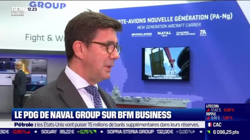 Pierre-Éric Pommellet (Naval Group) : Comment se porte le secteur naval en France ? - 19/10