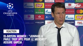 OL-Bayern Munich : "Juninho a peut-être parlé trop vite concernant le mercato" assure Garcia