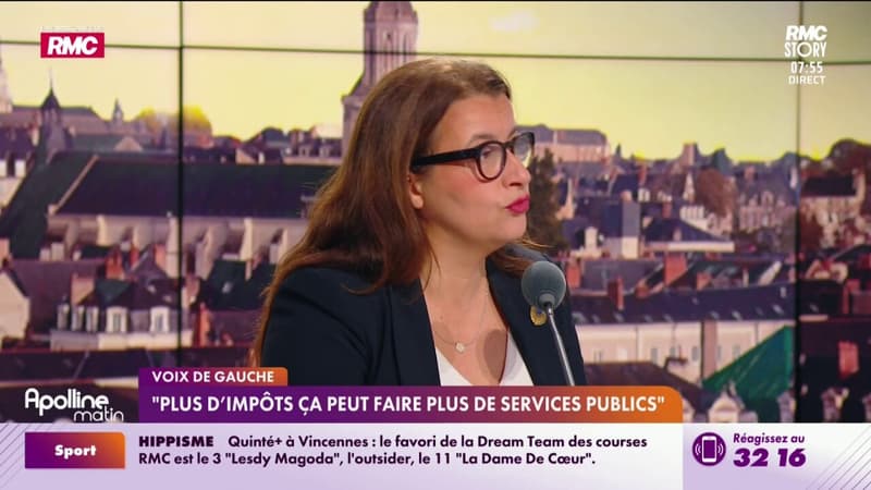 Voix de gauche - "Plus d'impôts ça peut faire plus de service publics"