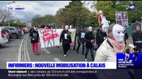 Calais: une nouvelle manifestation des infirmiers libéraux 