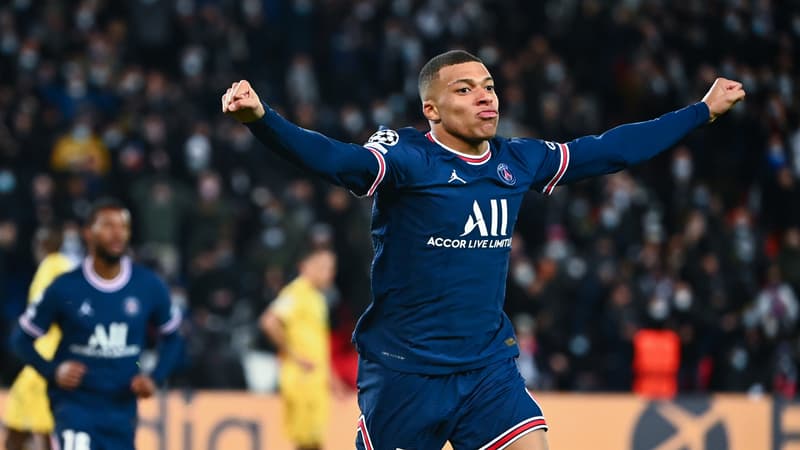 Kylian Mbappé contre Bruges