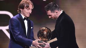 Lionel Messi a succédé à Luka Modric.