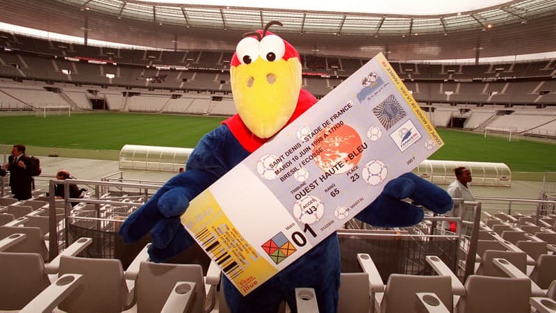 Footix en 1998