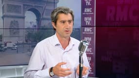 Le député François Ruffin sur BFMTV-RMC, le 16 juillet 2021.