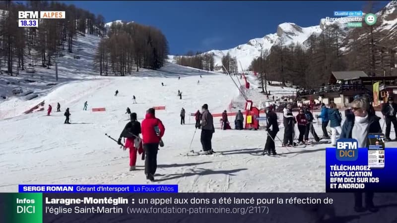 Allos : fin des vacances pour la zone B, les skieurs profitent jusqu'au dernier moment
