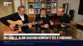 Alain Souchon dévoile un best-of acoustique sorti avec ses deux fils intitulé "Studio Saint-Germain"