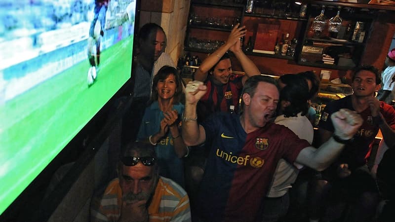 Les supporters du Barça