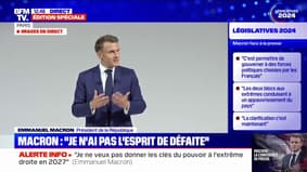 Législatives: Emmanuel Macron affirme qu'il faut "bâtir des compromis" pour former "un bloc démocratique"