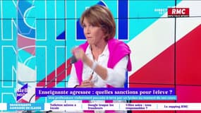 Enseignante agressée : quelles sanctions pour l'élève ? "Il faut être impitoyable avec cet élève." Catherine Rambert veut des sanctions exemplaires après cette agression.