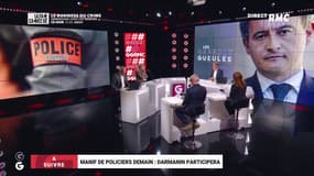 Darmanin à la manif de policiers demain : démago ? - 18/05