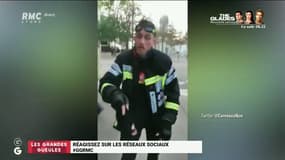 La suspension du pompier qui a insulté Macron est-elle méritée ? - Les Grandes Gueules RMC