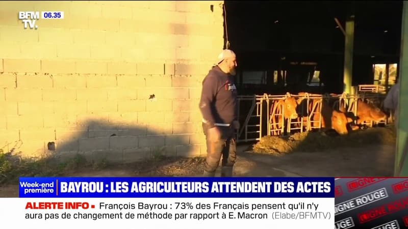 François Bayrou à Matignon: les agriculteurs attendent des actes