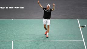 Ugo Humbert, à Paris-Bercy le 3 novembre 2020