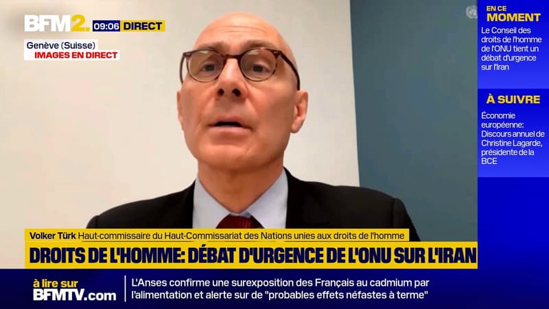 Guerre au Moyen-Orient: "Des attaques de missiles tout près d'installations nucléaires par l'Iran et Israël souligne le grand danger d'une autre escalade", alerte Volker Türk