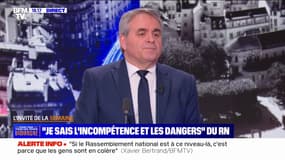 Xavier Bertrand: "Il n'y a pas une majorité de gens prêts à voter pour l'extrême droite"