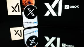 Logo Grok X xAI