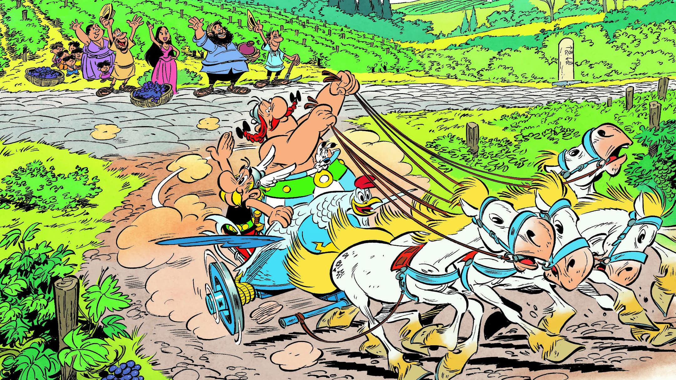 Page De Garde Asterix BD : et le prochain album d'Astérix s'appellera...