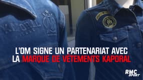 L’OM signe un partenariat avec la marque de vêtements Kaporal