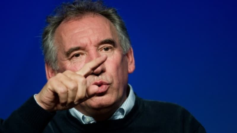 François Bayrou, leader centriste, soutien d'Alain Juppé pour la primaire de la droite et du centre. 