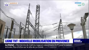 Provence: nouvelle mobilisation contre le projet de ligne à très haute tension