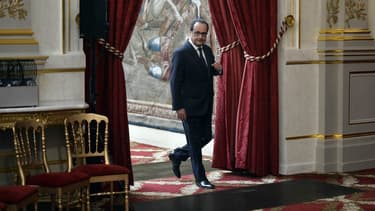 François Hollande à l'Elysée en septembre 2014.