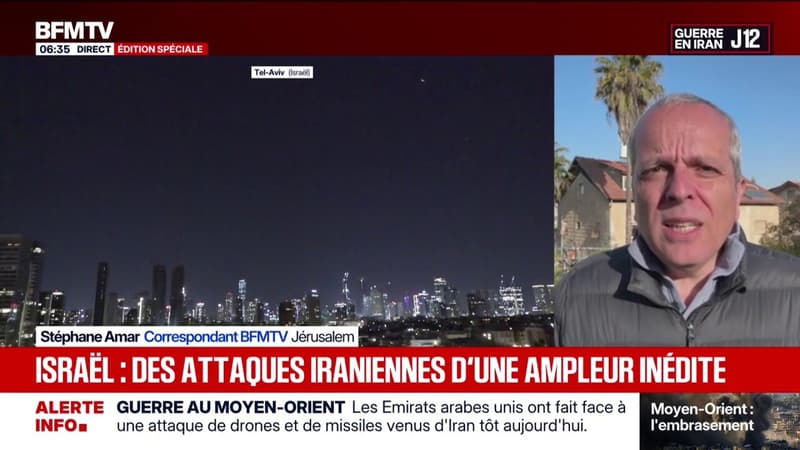 Guerre au Moyen-Orient: après les frappes iraniennes de cette nuit, la vie suit son cours en Israël