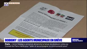 Bobigny: les agents municipaux en grève illimitée pour réclamer une prime