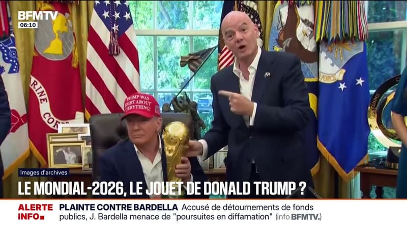 "On sait que Donald Trump sera partout": le président américain utilise-t-il la Coupe du monde de football de 2026 pour ses intérêts politiques?