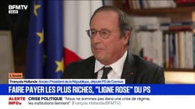 Taxe Zucman: pour François Hollande, ancien président de la République, "il n'y a aucun fétichisme" avec cette taxe