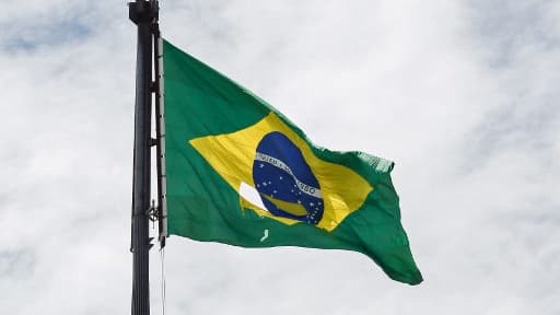 Le drapeau brésilien - Image d'illustration 