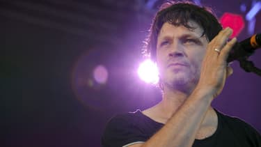 Bertrand Cantat, en concert aux Eurockéennes de Belfort, en 2012.