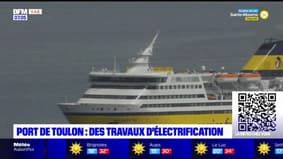  Toulon: des travaux d'électrification au port pour réduire la pollution des bateaux de croisière