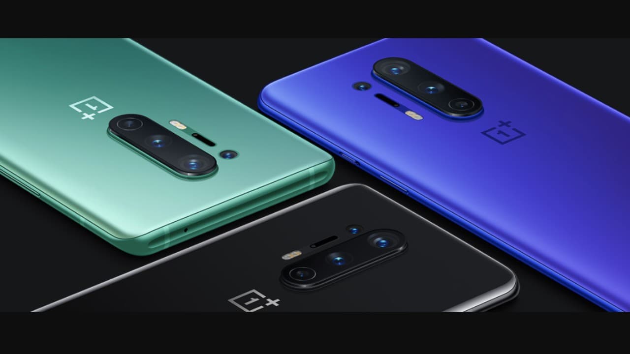 Les trois coloris du OnePlus 8 Pro 